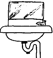 afvoer onder wastafel